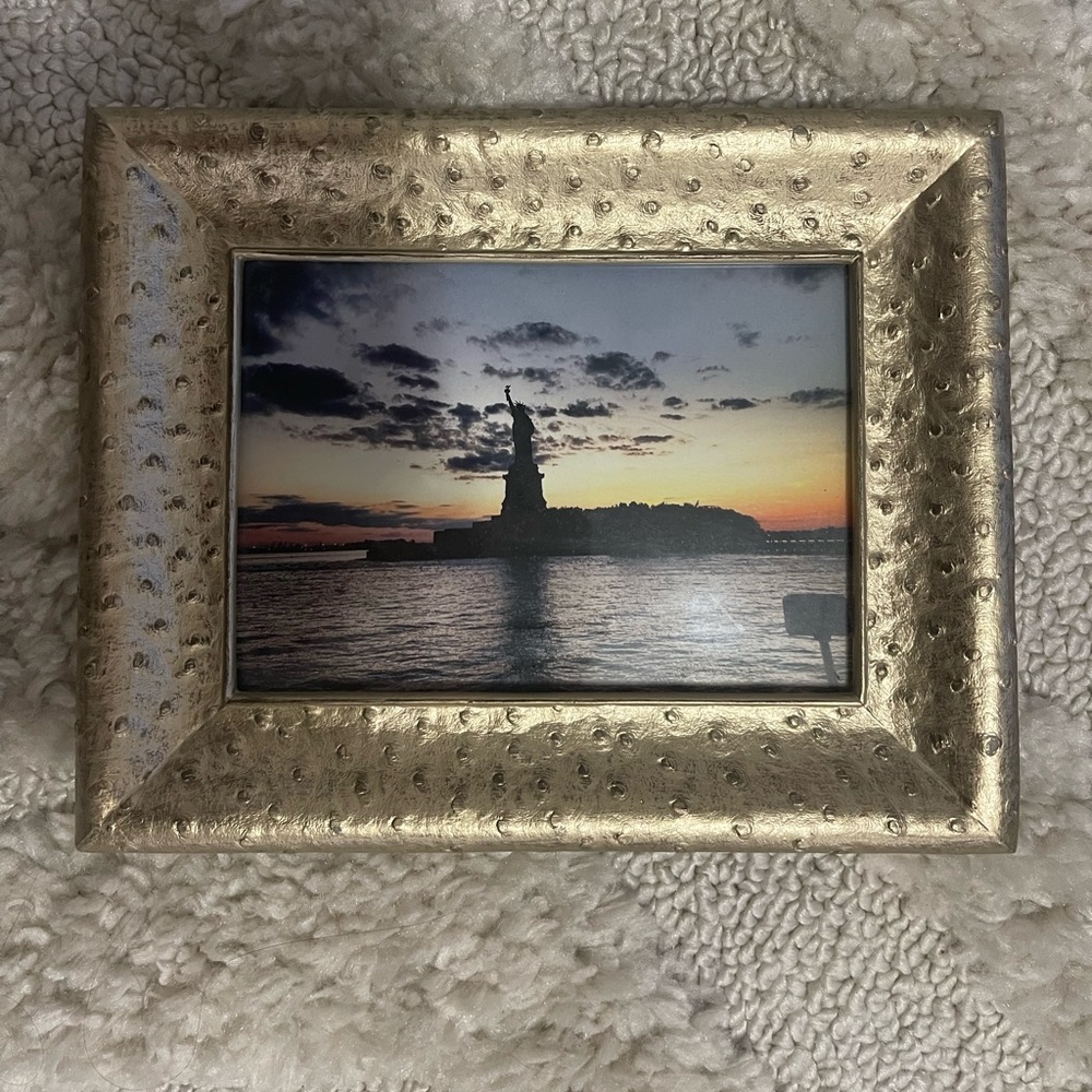 Gold 5 x 7 picture frame
